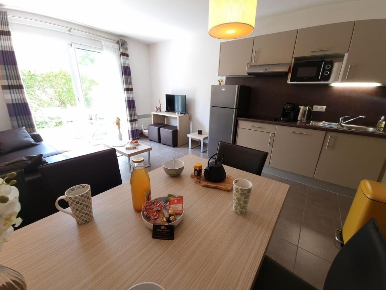 Nid D'Aven Charmante Maison, Piscine De Fevrier A Octobre 1-6P Dans Residence 퐁타벤 외부 사진